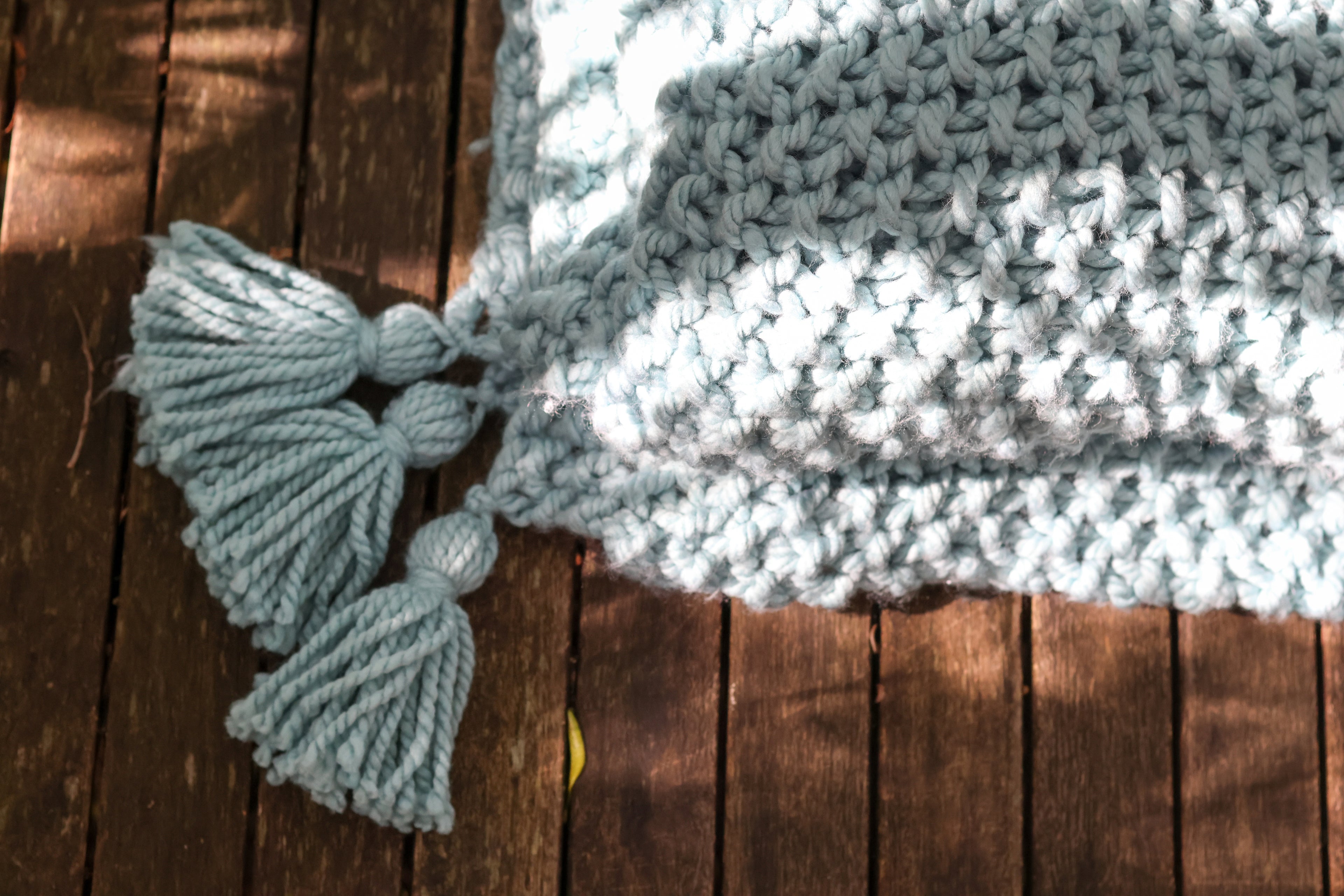 INDI Coastal Knit Blanket