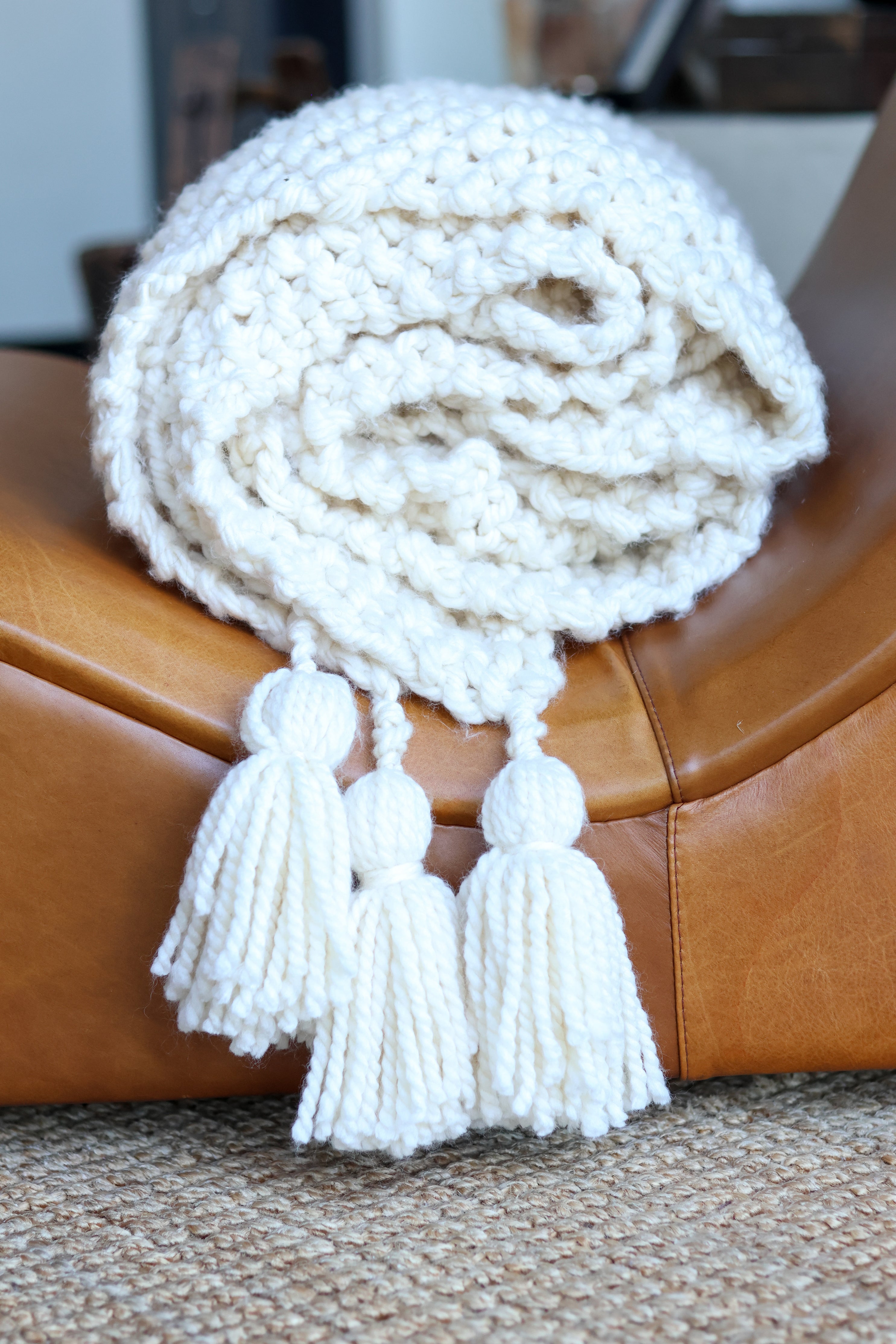 INDI Coastal Knit Blanket