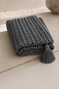 INDI Signature Crochet Blanket