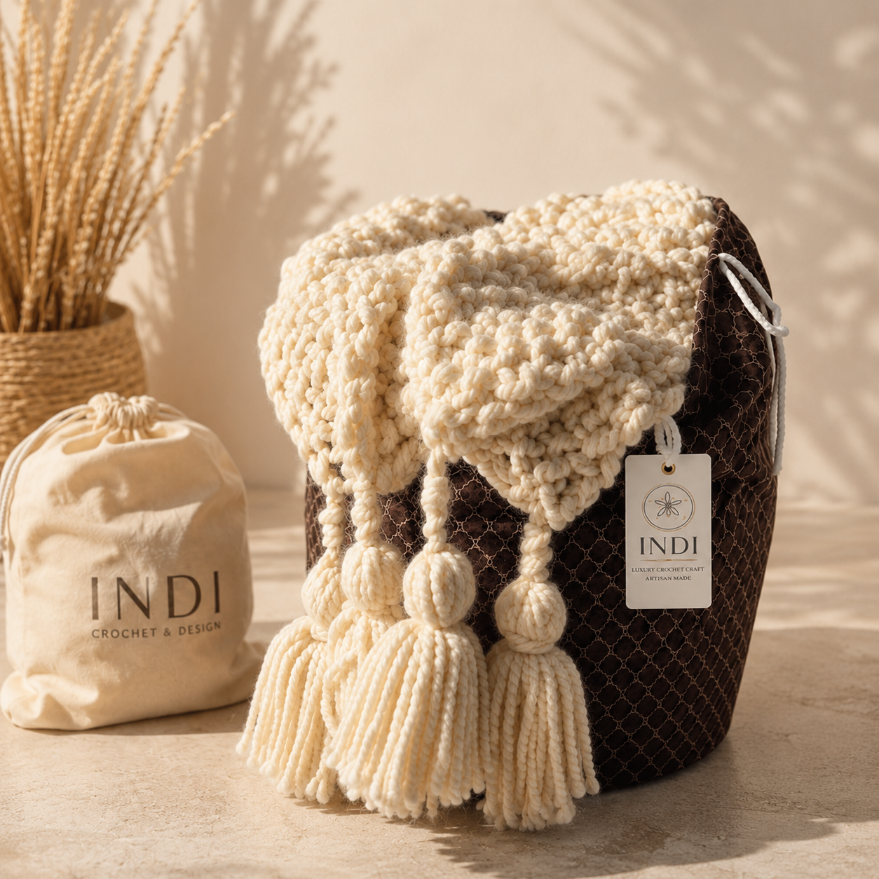 INDI Coastal Knit Blanket