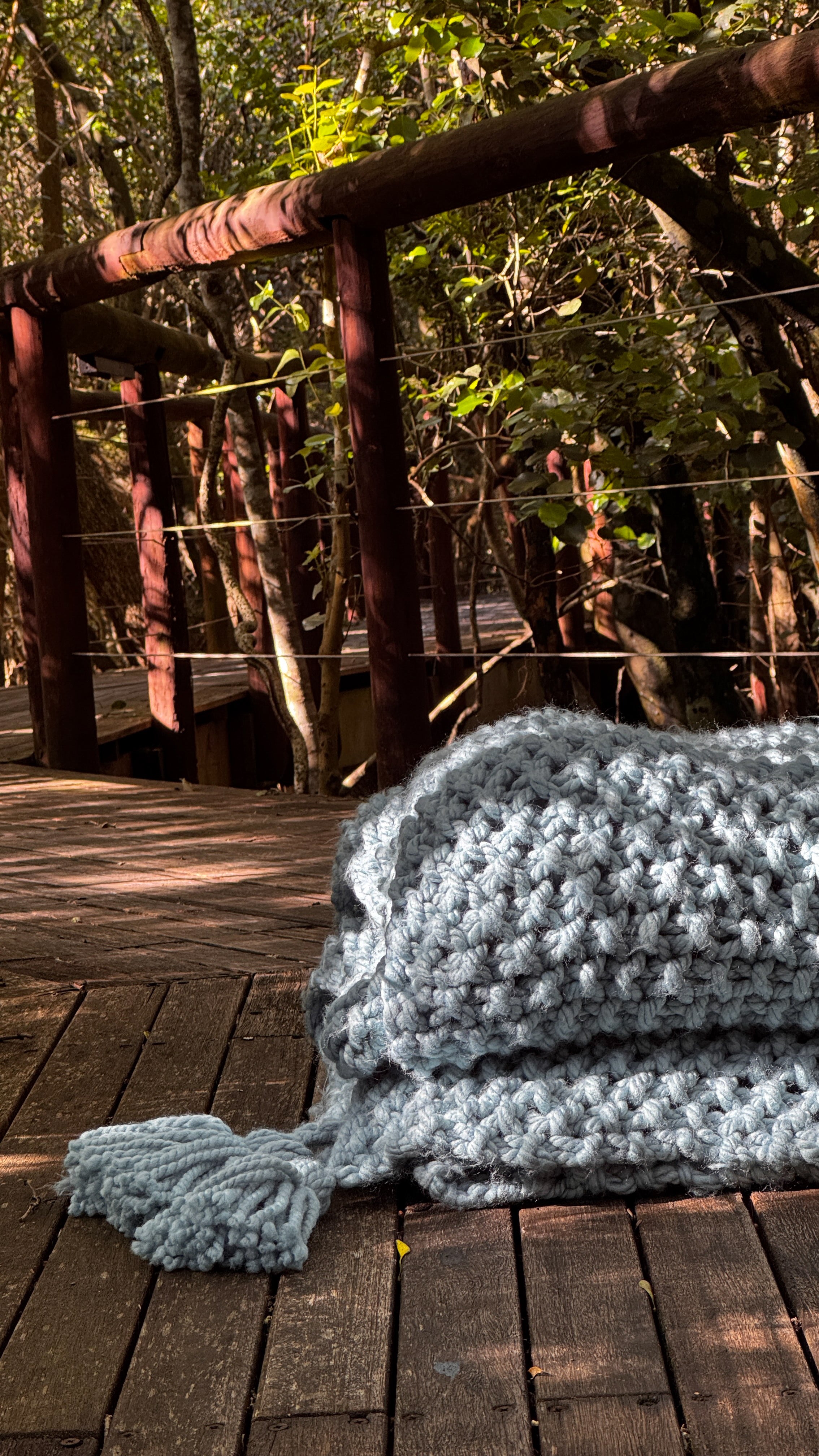 INDI Coastal Knit Blanket