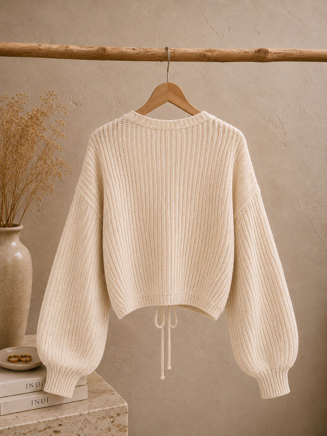 Dune Gathered Knit